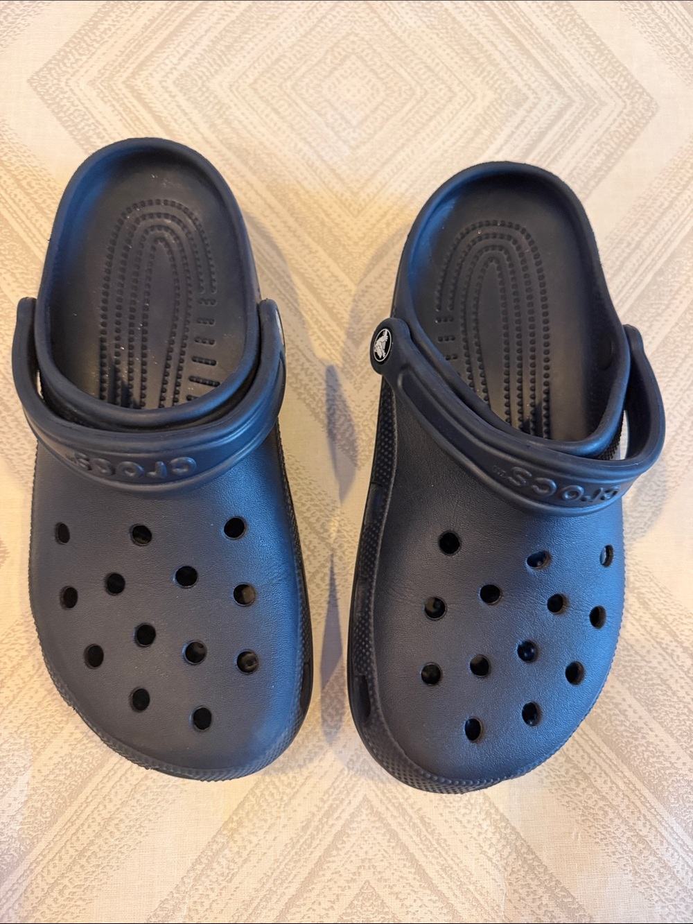 CROCS Adult Navy Blue Classic Clogs